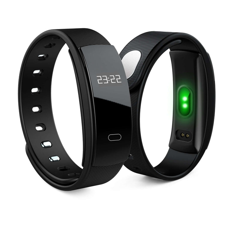 QS80 smart health ring watch with heart rate, blood oxygen monitoring, and waterproof design for fitness tracking.